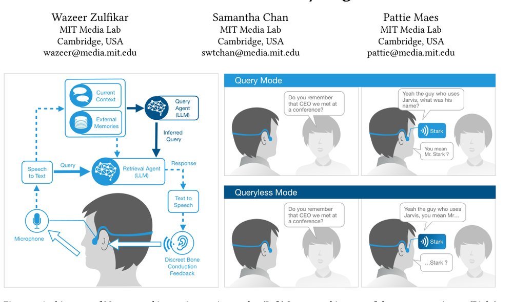 Memoro: Using Large Language Models to Realize a Concise Interface for Real-Time Memory Augmentation