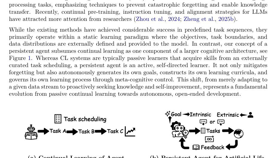 Sophia: A Persistent Agent Framework of Artificial Life