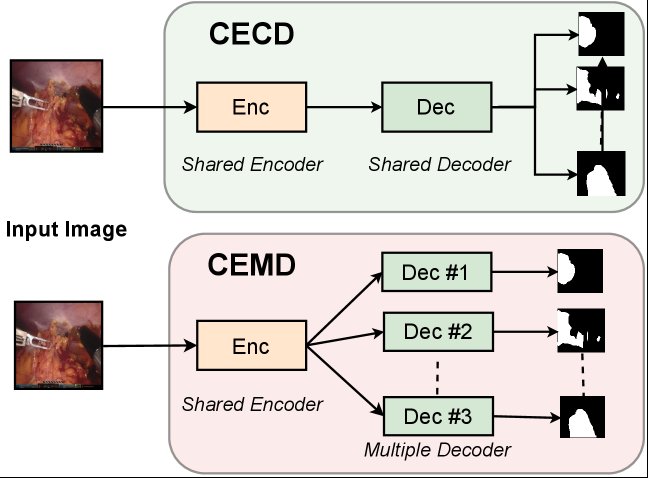 Leveraging Transfer Learning with Class-Specific Decoders for Laparoscopic Segmentation Figure 1