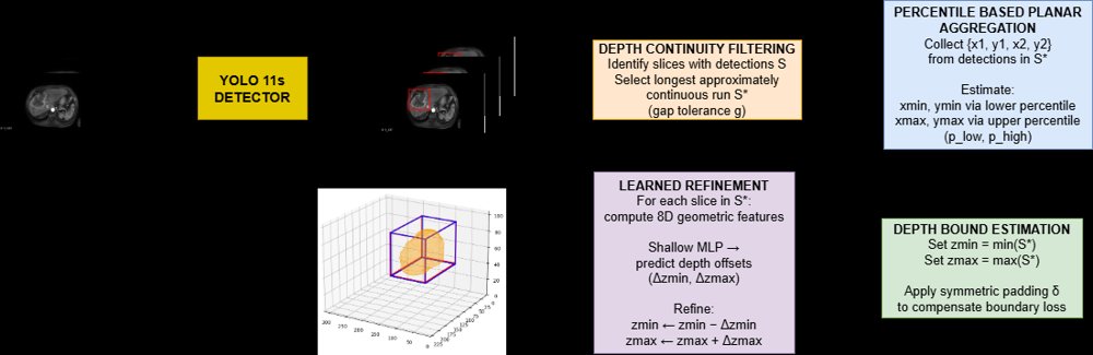 YOLO-PVC: 2D-to-3D Consolidation of Slice-wise Detections for Volumetric Liver Tumor Localization in MRI Figure 1