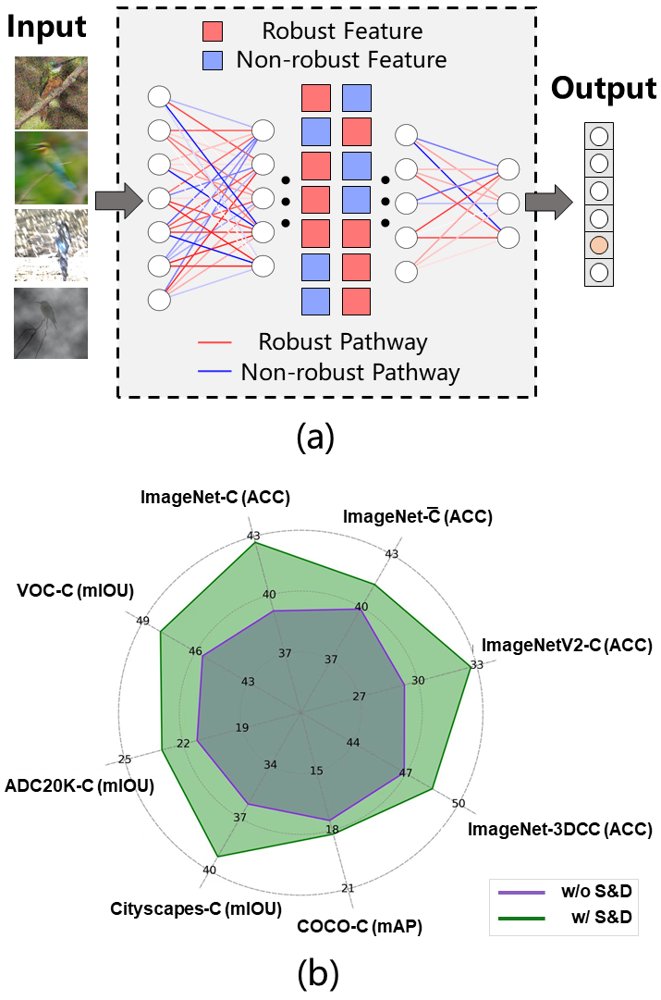 Suppress and Diversify: Refining Robust Pathways for Corruption Robustness Figure 1
