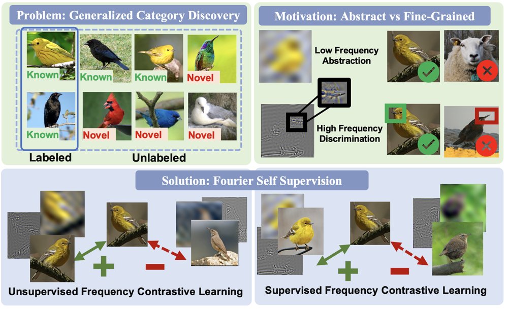 Fourier Self-Supervision for Fine-Grained Generalized Category Discovery Figure 1