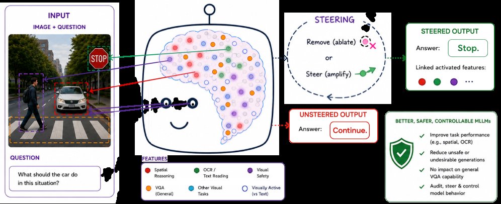 Multimodal Model Diffing for Feature Discovery and Control Figure 1