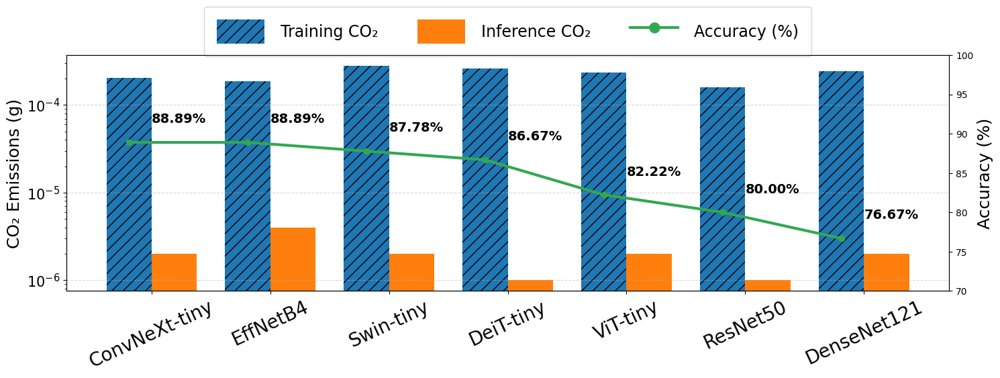 Energy and Performance Benchmarking of Deep Learning Models for Breast Cancer Detection Figure 1