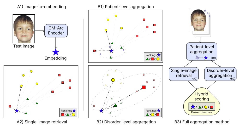Multi-Level Evidence Aggregation for Robust Facial Phenotype Retrieval in Rare Genetic Disorder Prioritization Figure 1