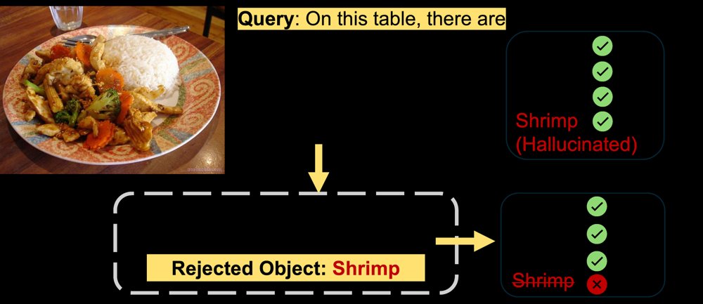 Mitigating Object Hallucination in Large Vision-Language Models via False Discovery Controlled Visual Data Splitting Figure 1