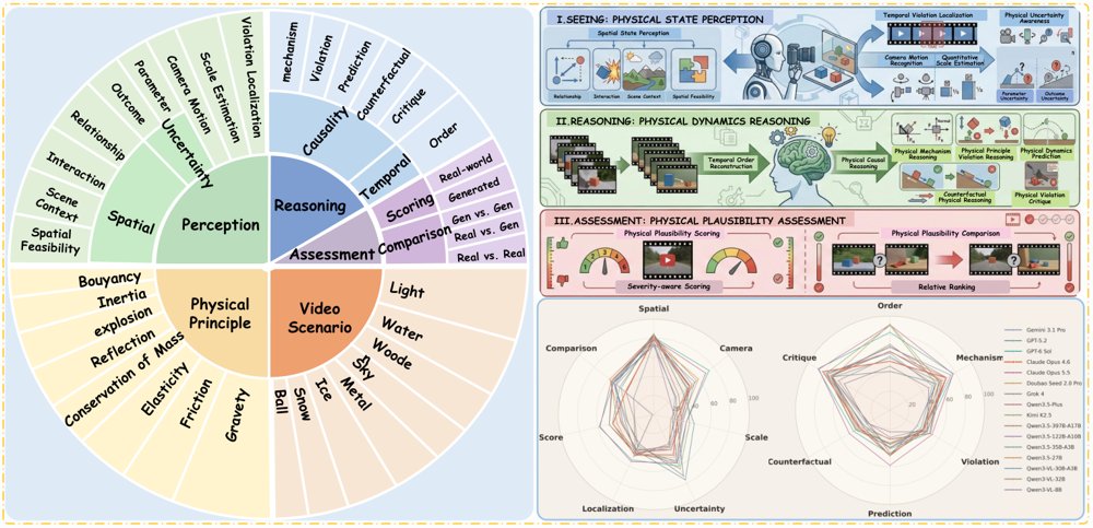 PhysVista: Benchmarking Physical Intelligence in VLMs via a Perception-Reasoning-Assessment Loop Figure 1