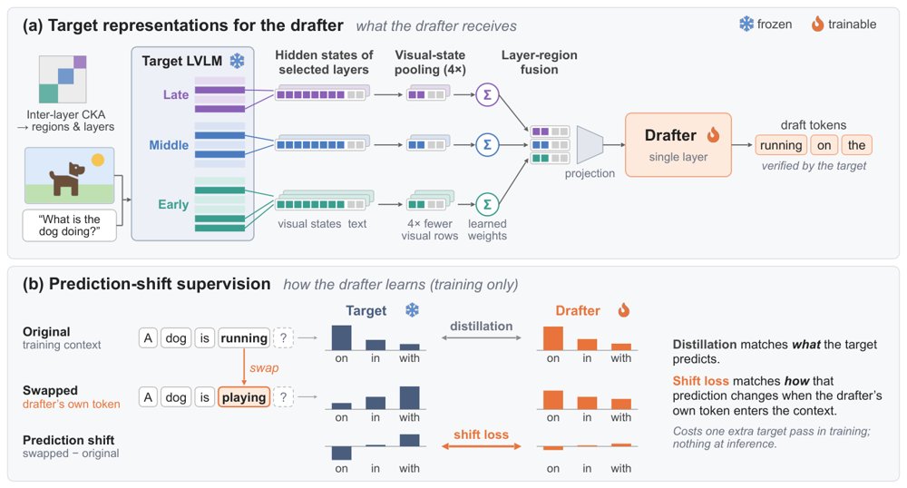 HAWK: Rethinking Multimodal Drafting for Speculative Decoding Figure 1
