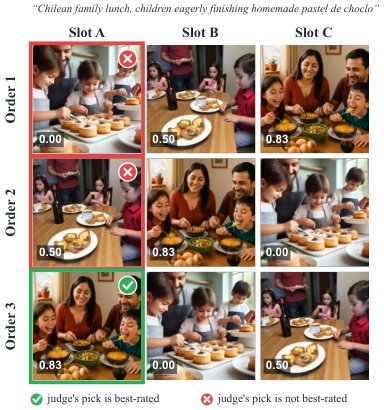 When the Judge Acts: Auditing VLM-Guided Image Selection on Culturally Situated Prompts Figure 1