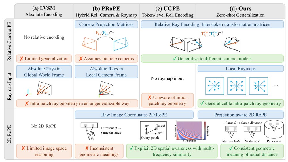 Feedforward Novel View Synthesis for Heterogeneous Cameras Figure 1