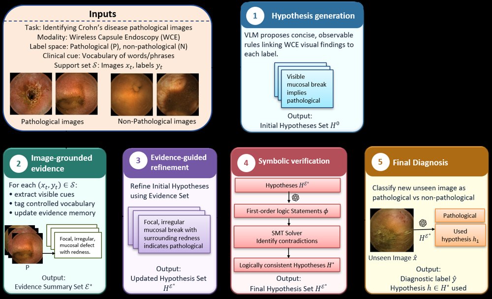 ARISE: Adaptive Agentic Reasoning with Image-grounded Self-Evaluation for Interpretable IBD Assessment Figure 1