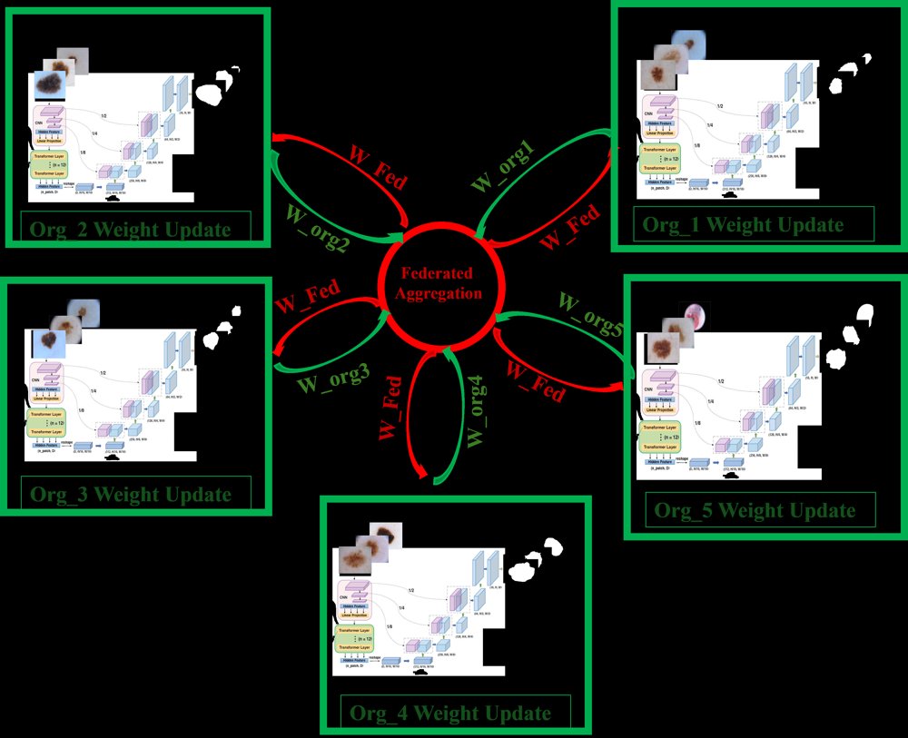 FedDermaSeg: Federated Learning for Dermatological Image Segmentation Figure 1