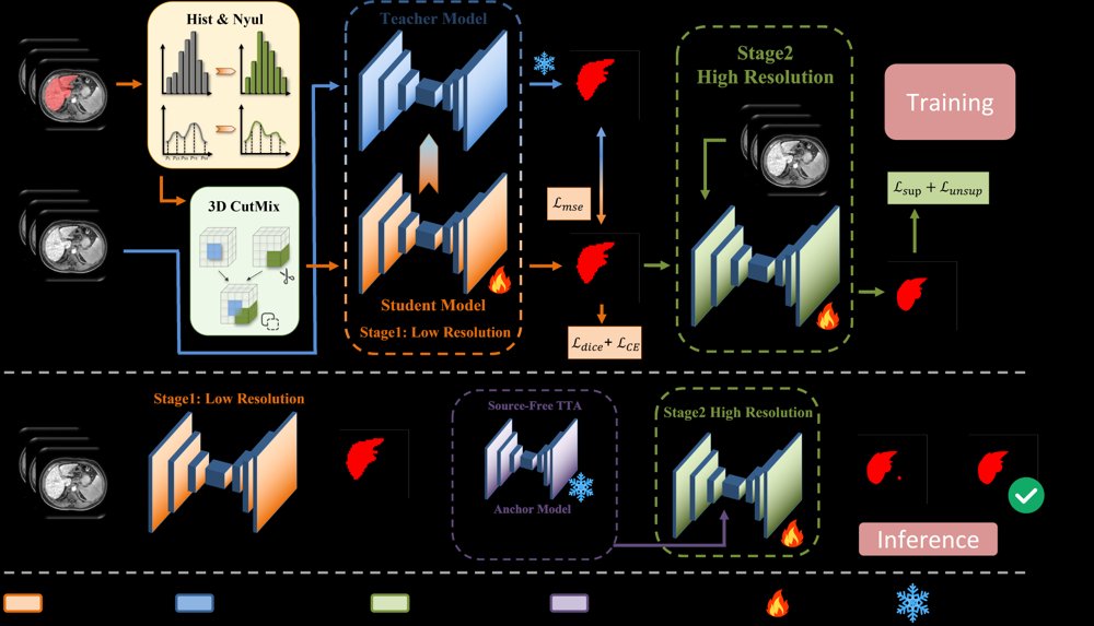 CIRSeg: Coarse-to-Fine Intensity-Robust Liver Segmentation with Source-Free Continual Test-Time Adaptation Figure 1