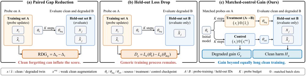Hard, Yet Reducible: Controlled Forward Transfer for Synthetic Degradation Curation Figure 1