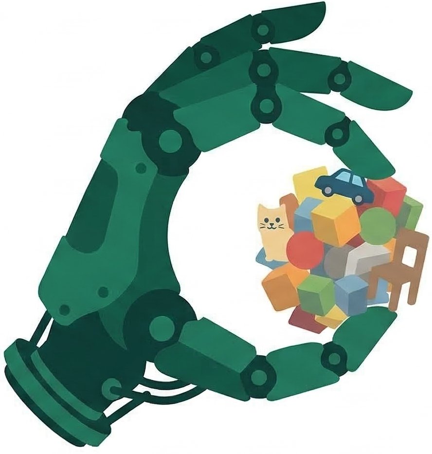 OmniDex: Scaling Dexterous Hand Grasping to Diverse Cluttered Scenes Figure 1