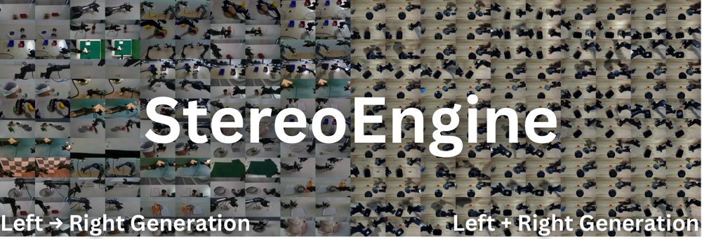 StereoEngine: Scaling Stereo Bimanual Robot Data without Stereo Cameras Figure 1