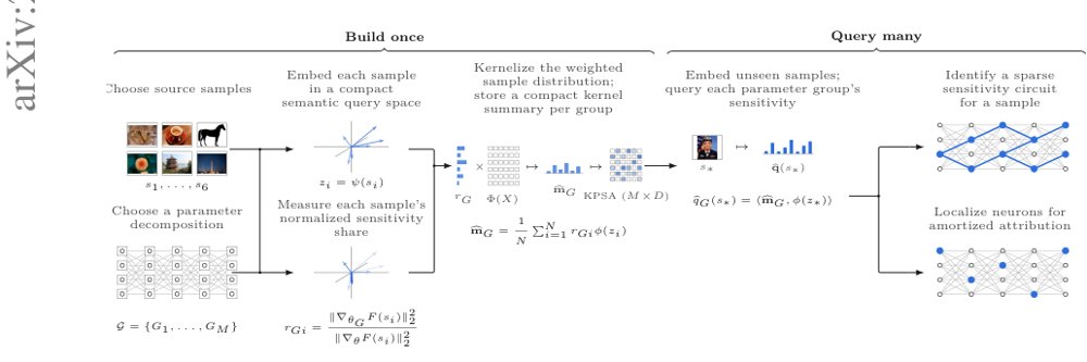 Kernelized Parameter Sensitivity Atlases for Amortized Conditional Interpretability Figure 1