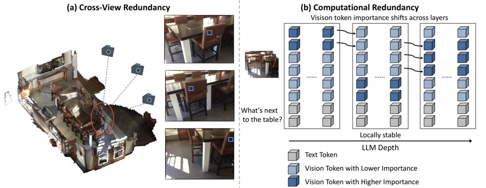 GeoGR: Spatial-Semantic Token Compression and Group Routing for Efficient 3D VLMs Figure 1