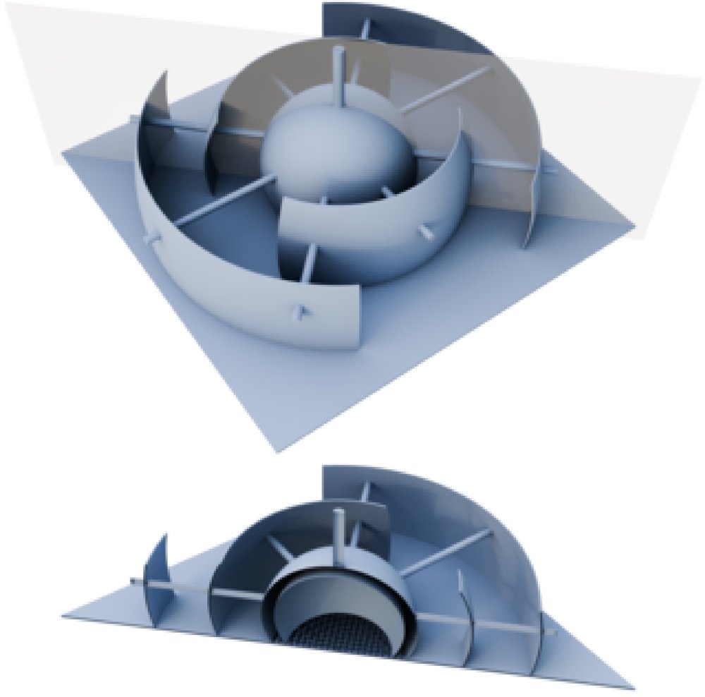 Volume Rendering with Metric--Phase Fields for Thin Structures and Sign-Ambiguous Geometry Figure 1