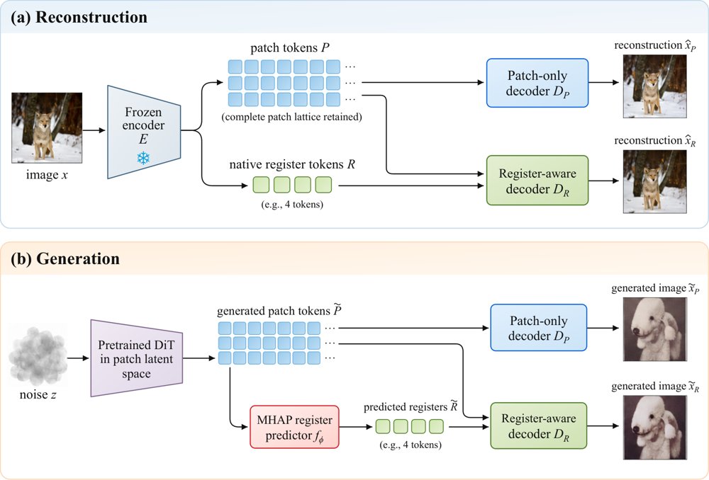 Decoding Register Tokens Preserves Global Scene Details Figure 1