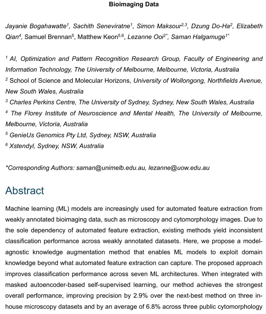 Model-agnostic Knowledge Augmented Machine Learning for Weakly Annotated Bioimaging Data Figure 1