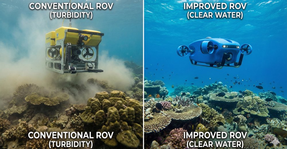 Disturbance-aware Motion Planning for Over-actuated Underwater Vehicles Exploiting Actuation Redundancy for High-fidelity 3D Reconstruction Figure 1