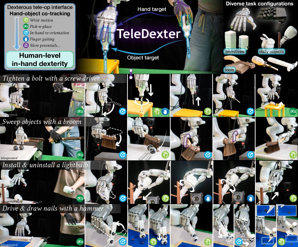 Towards Human-level Dexterous Teleoperation Figure 1