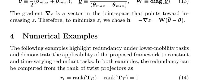 The Twist Decomposition of Serial Robots Under Lower-Mobility Tasks Figure 1