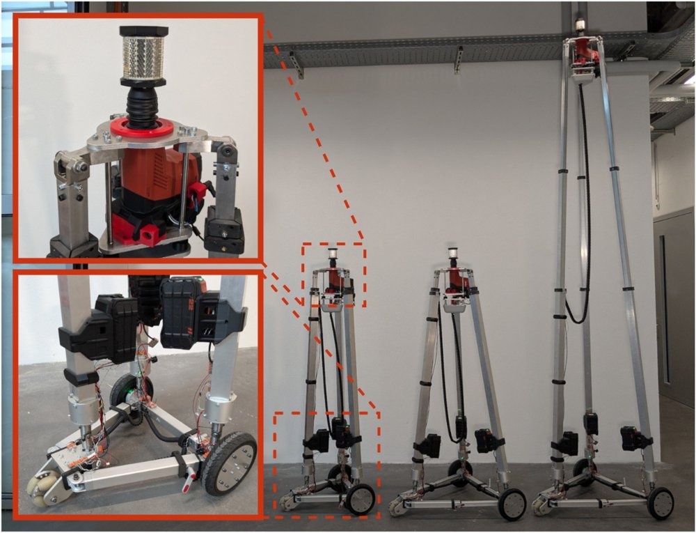 Tripody: An Overconstrained 3-SPR-like Parallel Robot for High-Reach Construction Tasks Figure 1