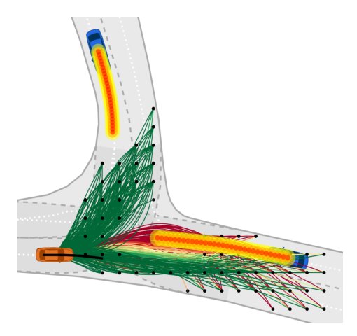 Risk-Aware Motion Planning with Learned Trajectory Primitives and Probabilistic Safety Assessment Figure 1