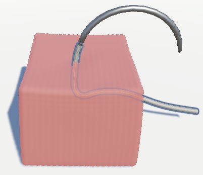 Simulation of Surgical Suturing Using Position-Based Dynamics and the Material Point Method for Robot Reinforcement Learning Figure 1