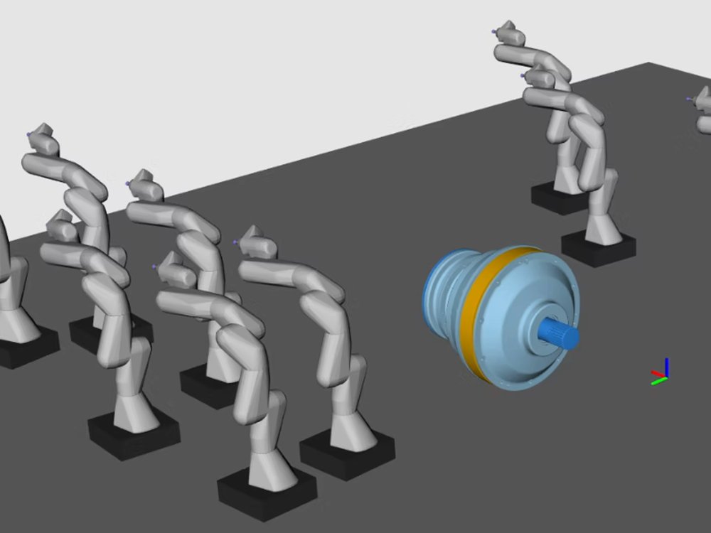 Coordinated Multi-Robot Disassembly for Makespan Optimization of Large-Scale Assemblies Figure 1