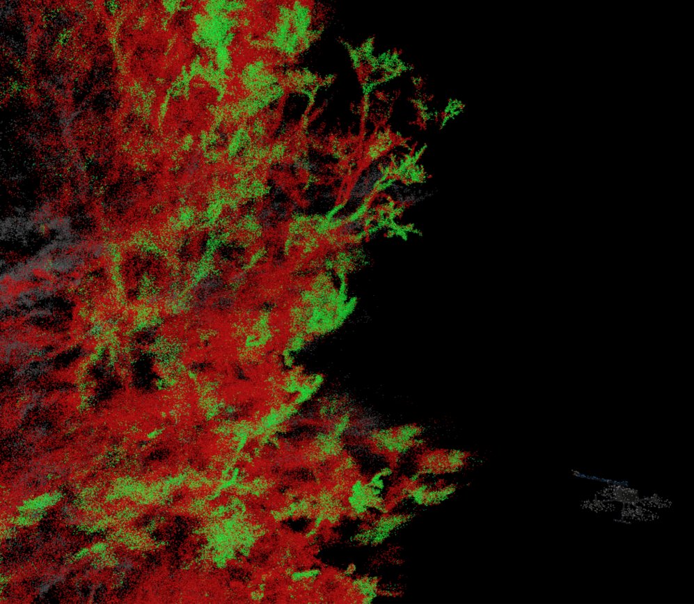 Beyond Visibility: Real-Time Surface Accessibility Fields from Sparse LiDAR Figure 1