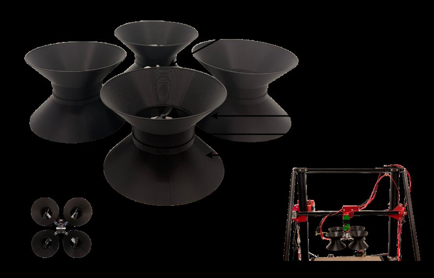 Hoverflie: An empirical investigation of rotor shrouds to transform micro air vehicles into multi-modal hovercraft Figure 1