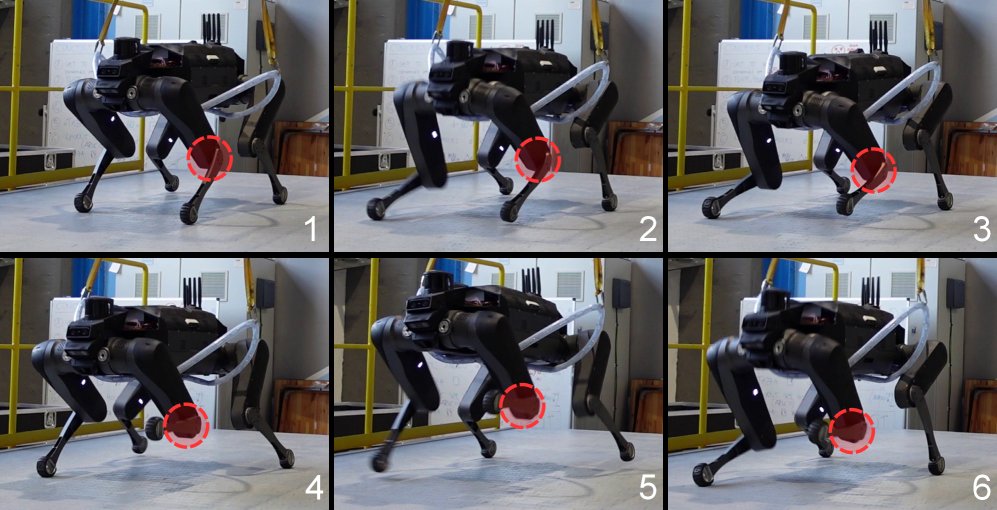 Learning Fault-Tolerant Locomotion with Adaptive Gait Timing Figure 1