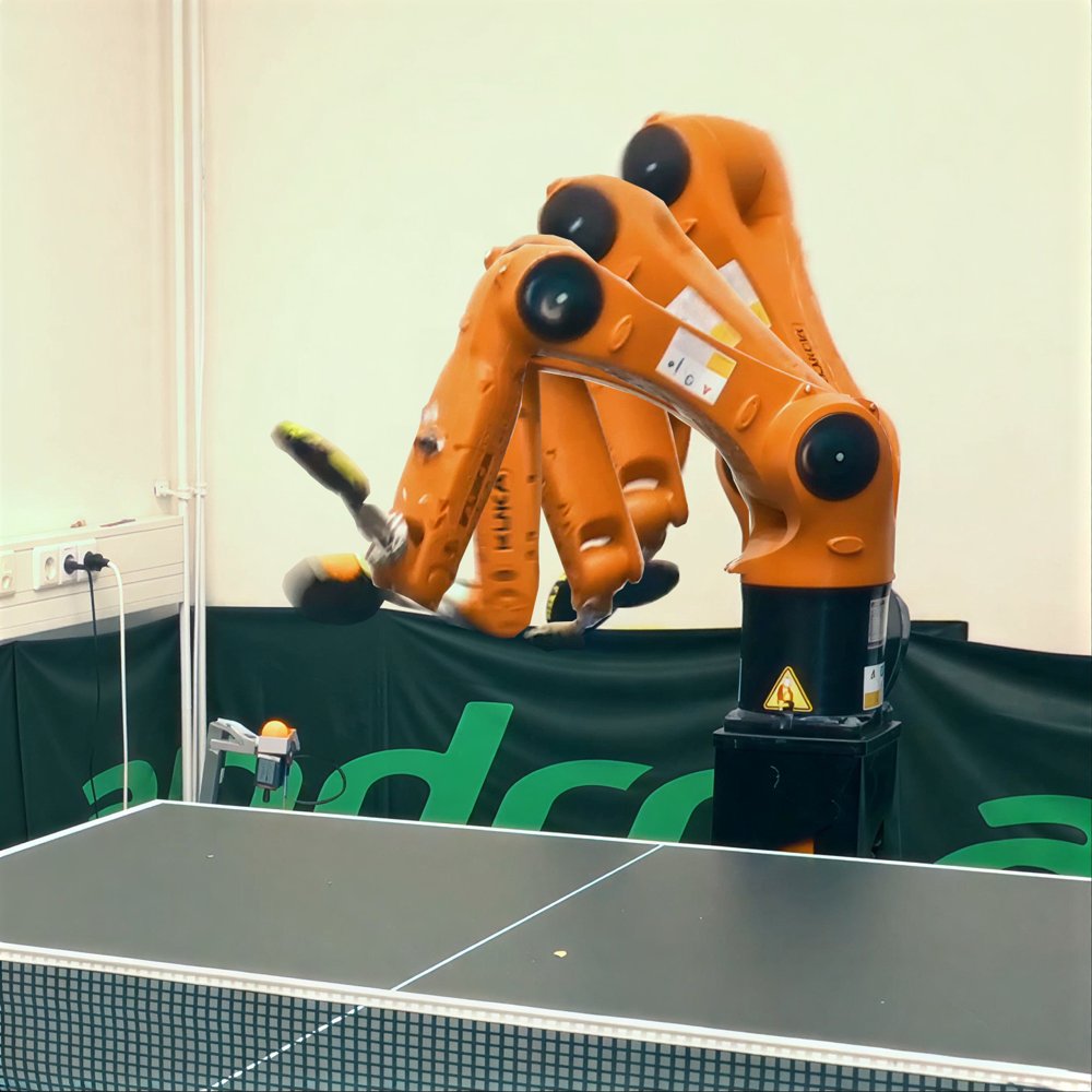 Event-Time Hybrid Optimal Control for Robotic Table Tennis Serves Figure 1