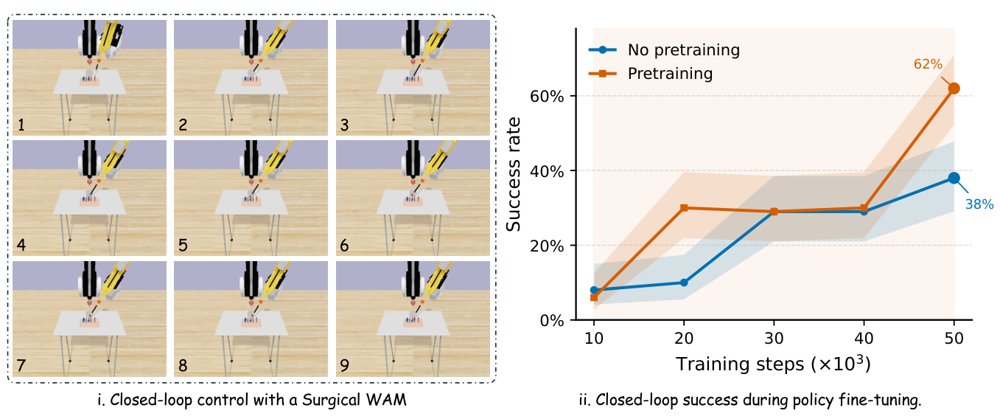 Surgical WAM: A World-Action Model for Data-Efficient Surgical Robot Learning Figure 1
