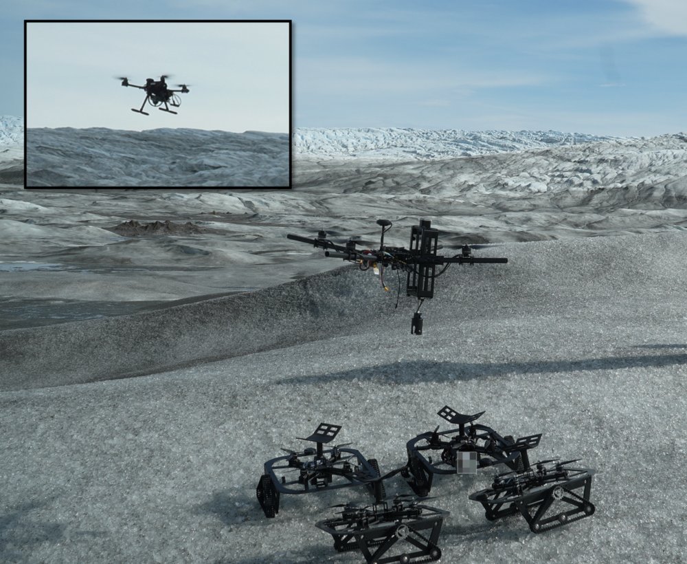 Fly, Drive, Reconfigure: A Modular Reconfigurable Aerial-Ground Platform for Field Operations Figure 1