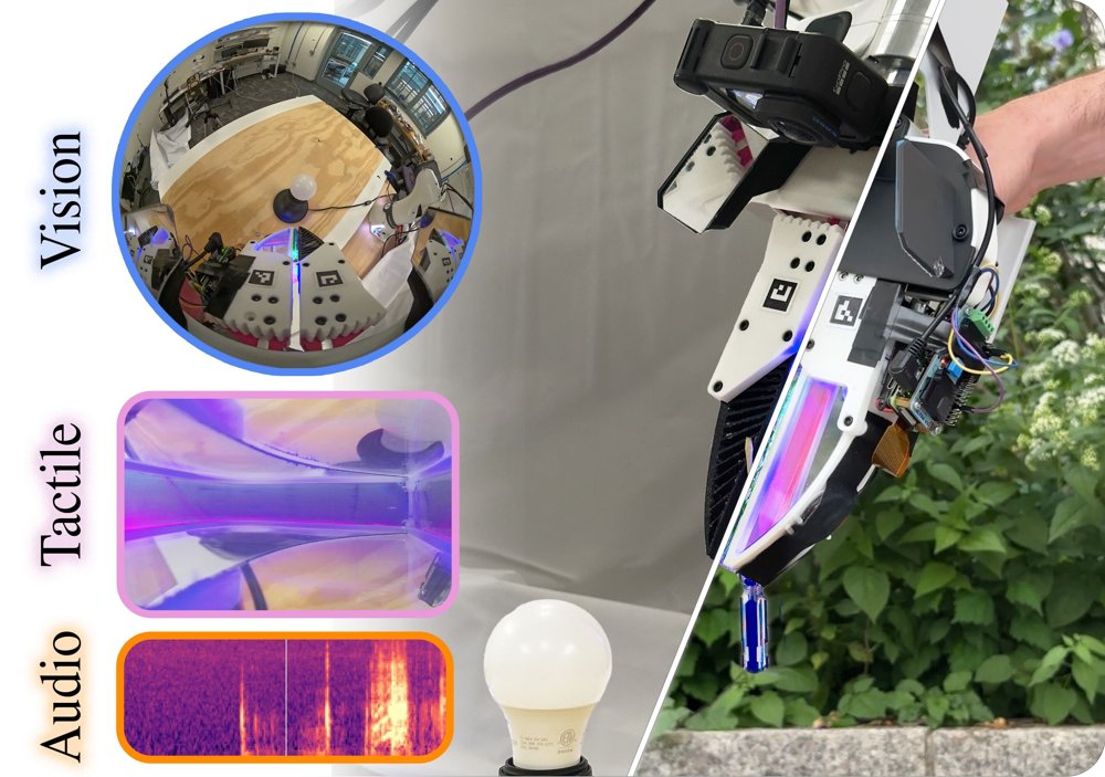 PolyUMI: Accessible Visual-Tactile-Audio Data Collection for Object Inference and Manipulation Figure 1