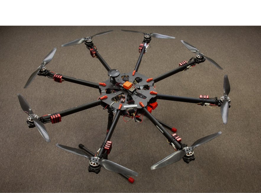 System Identification of an Octocopter in Hover using Full-Harmonic Orthogonal Multisine Inputs Figure 1