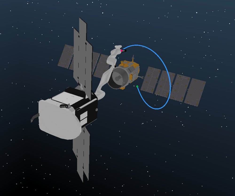 Efficient Bezier Velocity Optimization for Free-Floating Space Manipulators Figure 1