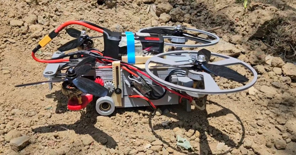 From Sky to Soil: A Morphing Aerial-Ground Robot for Seed Deployment Figure 1