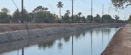 Non-Invasive Inspection of Water Canals Using Dronar Figure 1