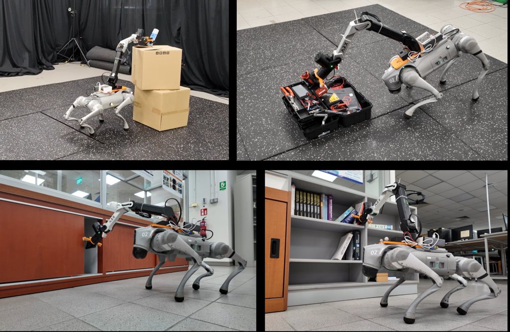 ReCo: Response-Consistent Locomotion with Policy-Aware MPC for Legged Manipulation Figure 1