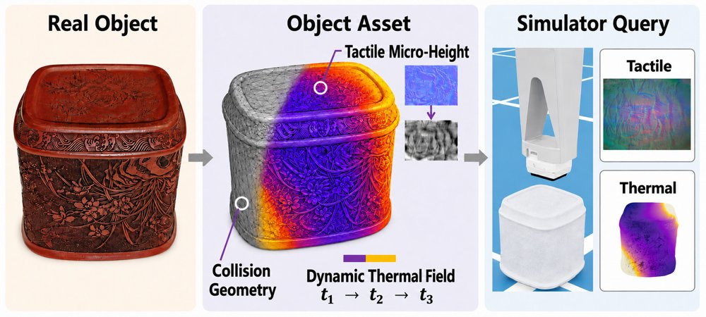 TouchTherm: Building Multimodal Digital Twins of Objects for Tactile and Thermal Rendering Figure 1