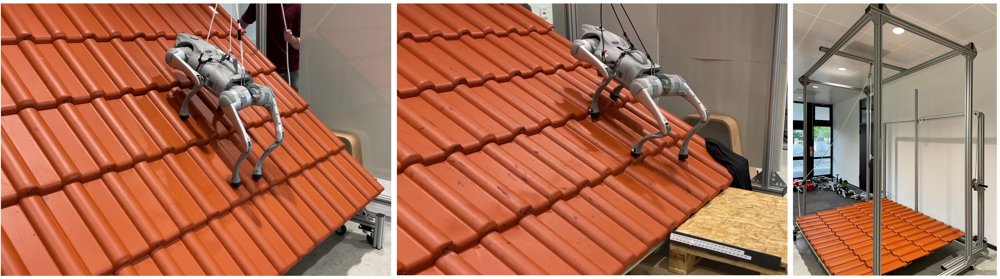 Walking on Roofs: Exploring the Potential of Walking Robots for Construction Work on Roofs Figure 1