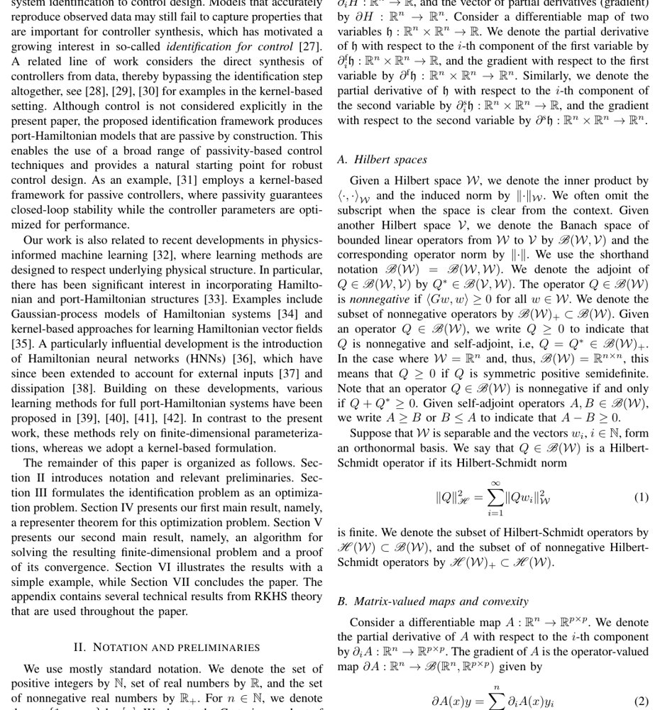 Kernel-based identification of nonlinear port-Hamiltonian systems Figure 1