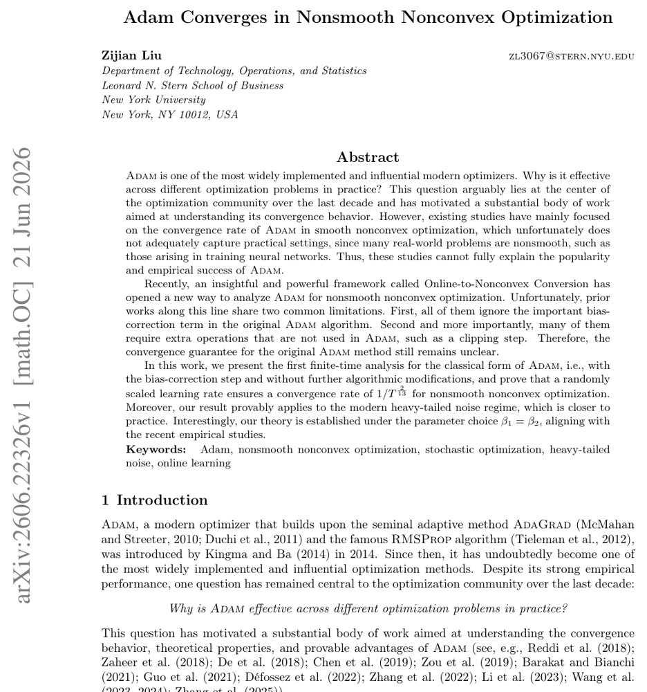 Adam Converges in Nonsmooth Nonconvex Optimization Figure 1