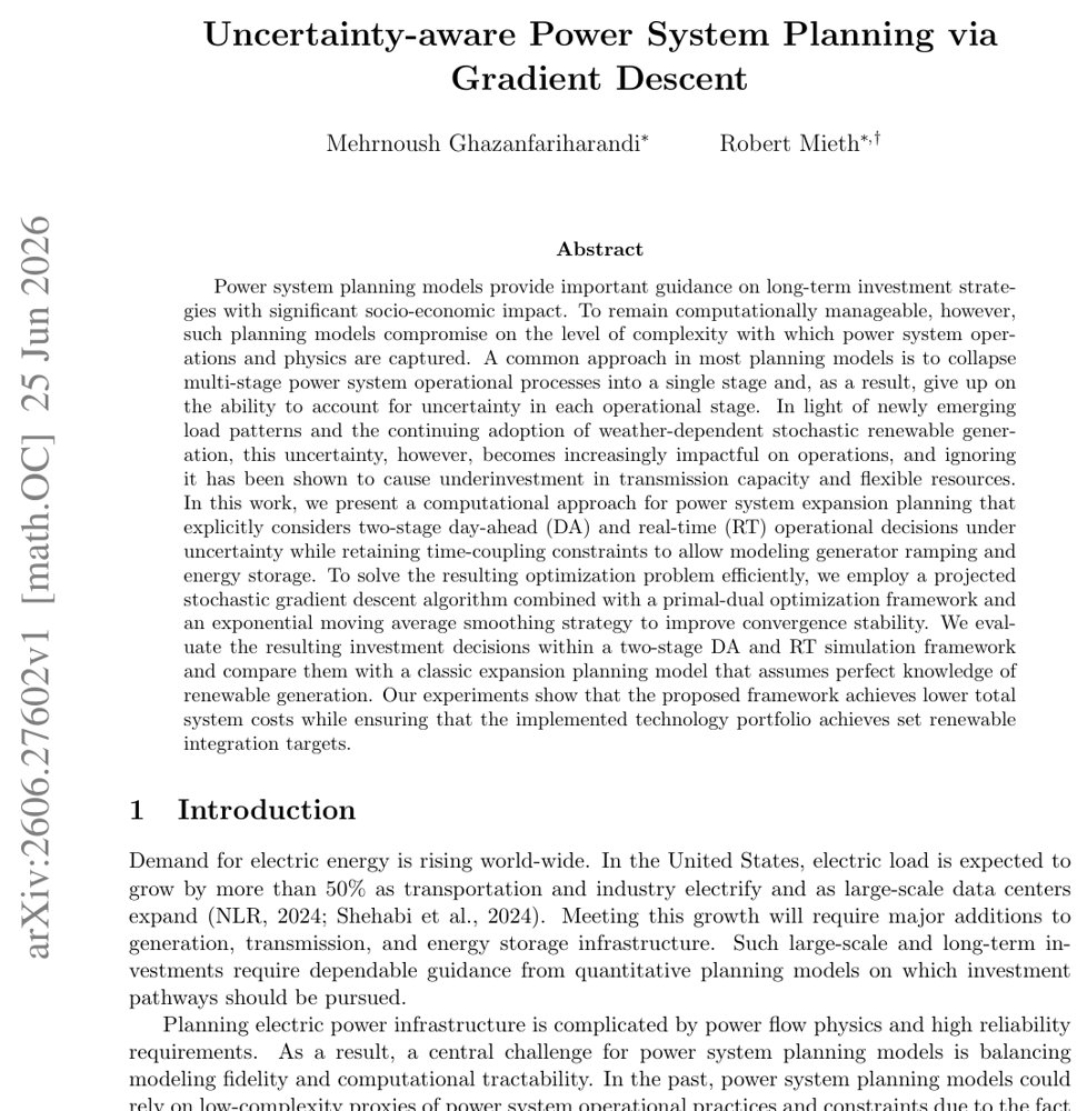Uncertainty-aware Power System Planning via Gradient Descent Figure 1