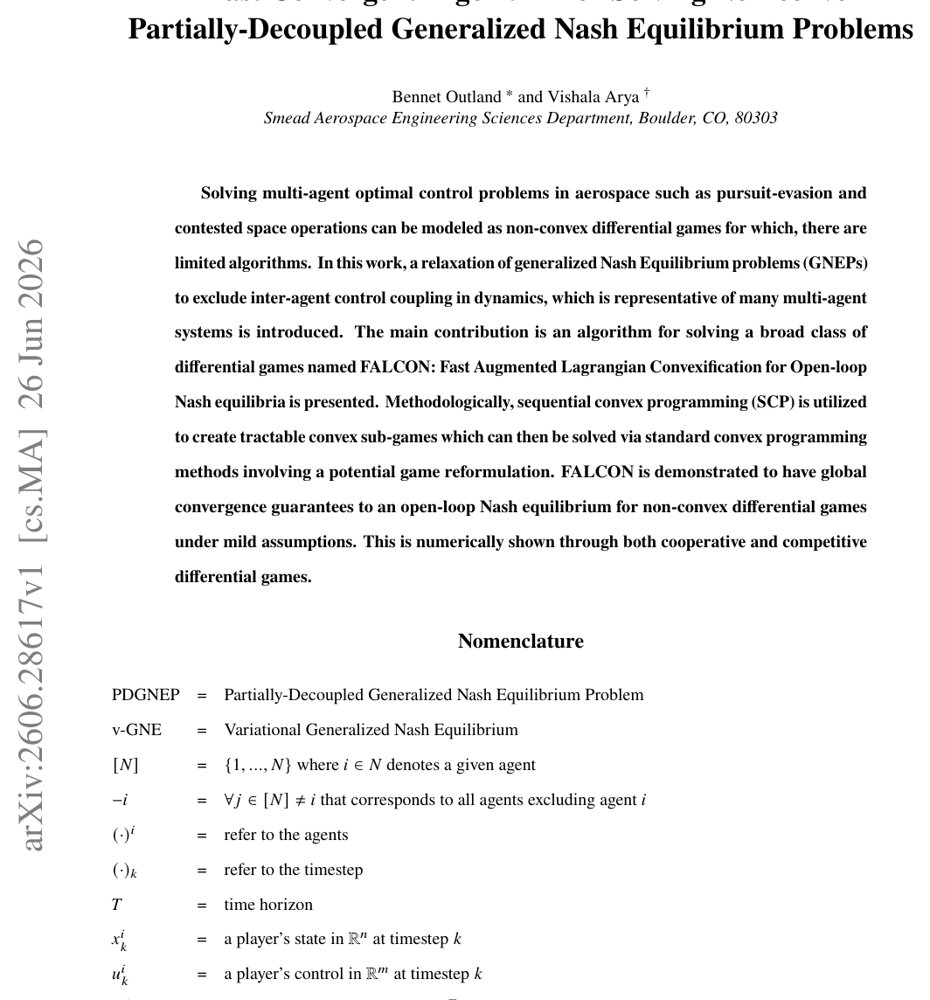 A Fast Convergent Algorithm for Solving Non-convex Partially-Decoupled Generalized Nash Equilibrium Problems Figure 1